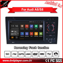 Hualingan GPS Navigation pour Audi A8 / S8 Radio Navigation Car DVD Player